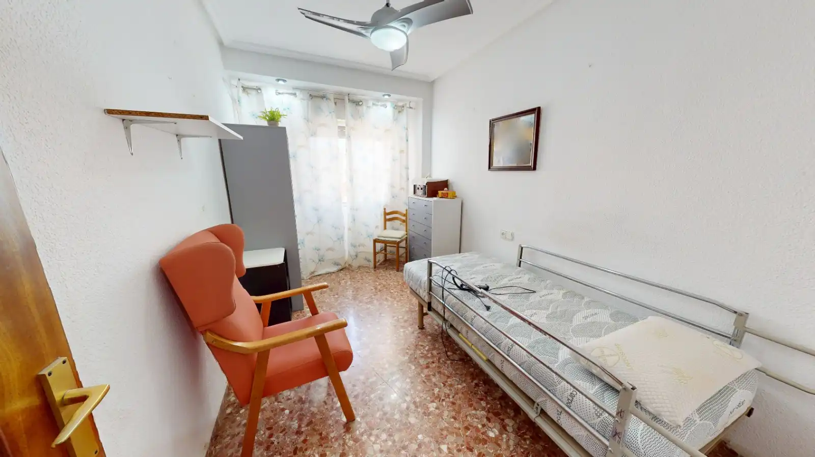 Bedroom of Flat for sale in Elche / Elx  with Air Conditioner, Furnished and Oven