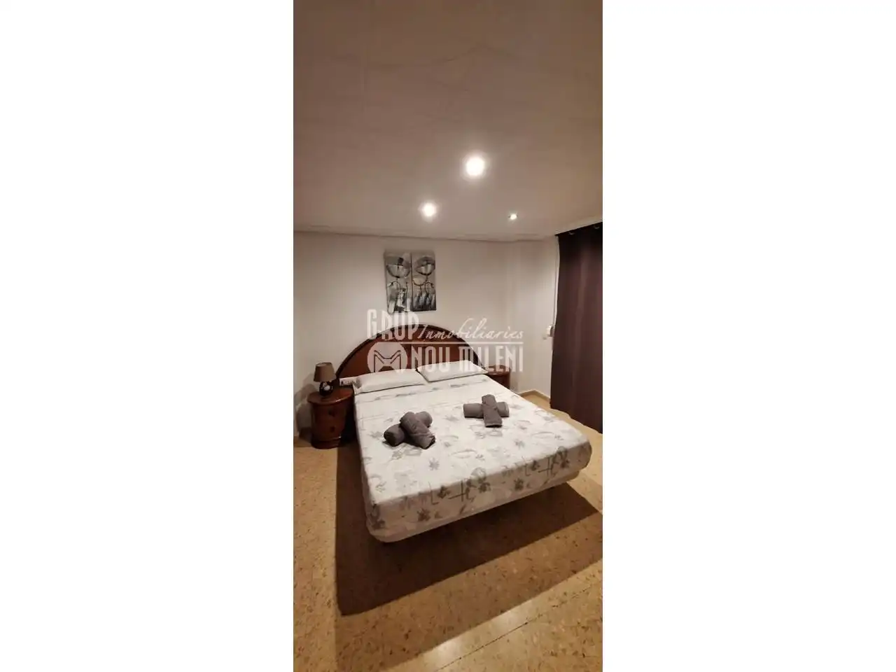 Schlafzimmer von Wohnung zur Miete in Massanassa mit Möbliert