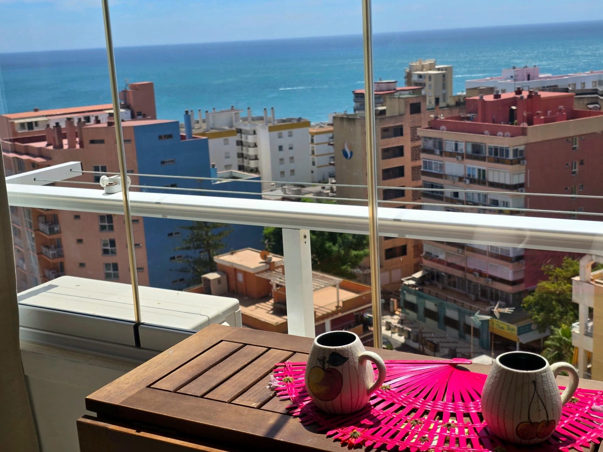 Exterior view of Study for sale in Torremolinos  with Air Conditioner, Terrace and Community pool