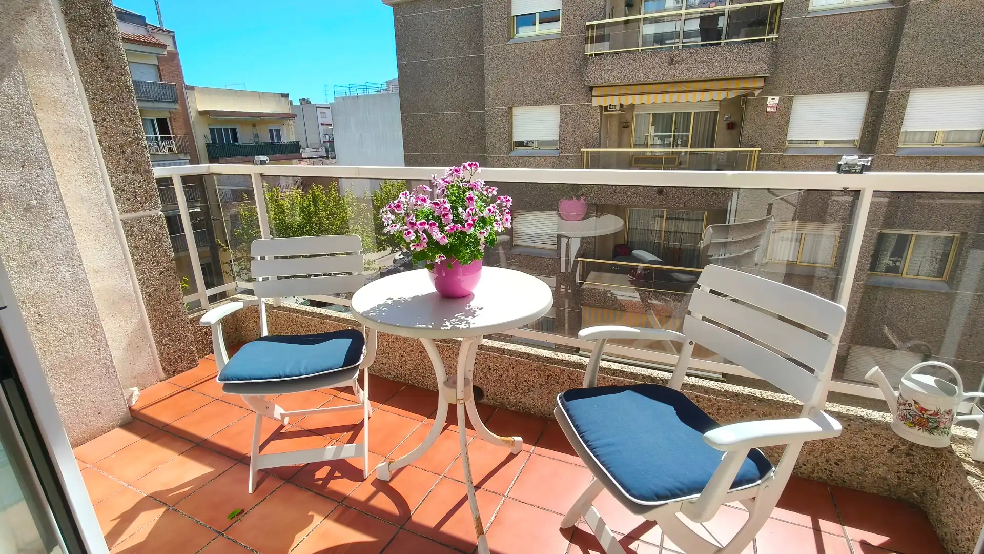 Terrace of Flat for sale in Pineda de Mar  with Heating, Furnished and Oven