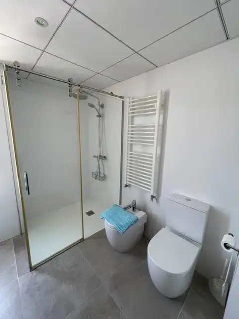 Baño de Piso de alquiler en Alicante / Alacant con Terraza, Amueblado y Internet