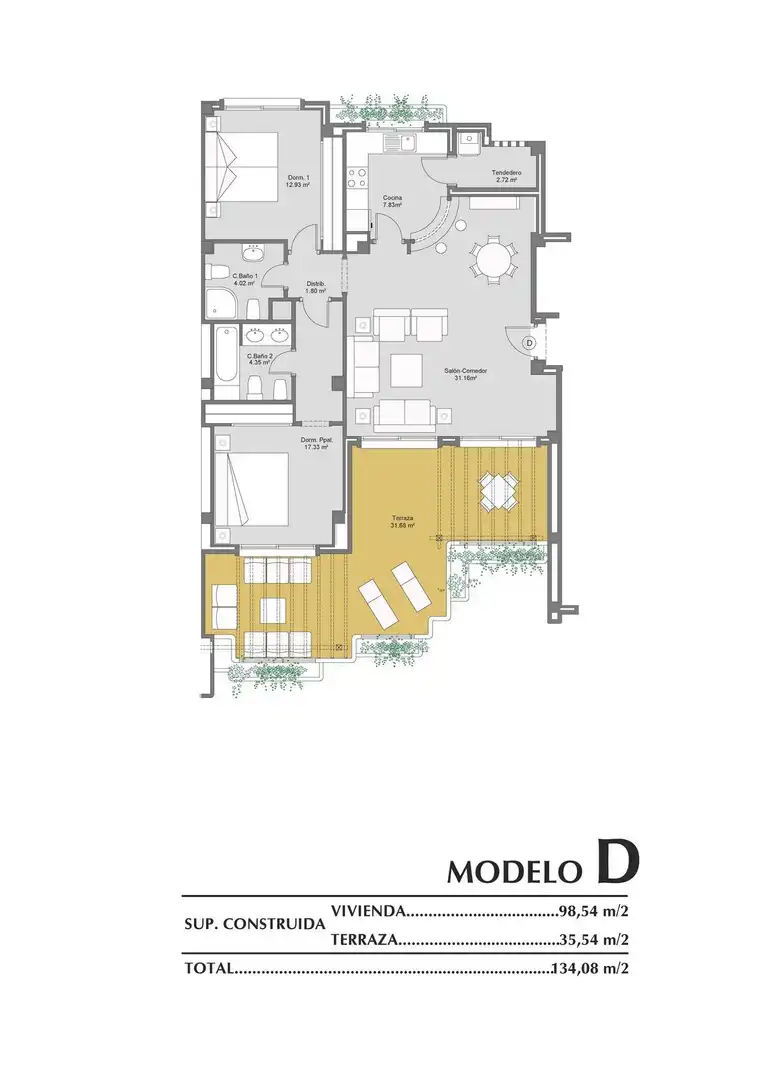 Ático con piscina en venta en Orihuela Costa, imagen 24