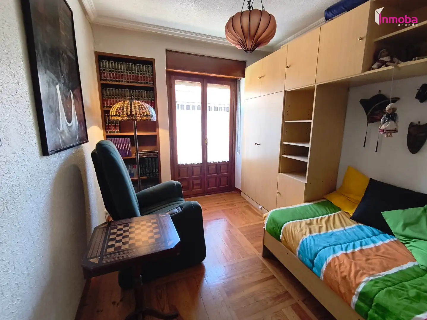 Schlafzimmer von Wohnung zum Verkauf in Aranda de Duero mit Heizung, Parkett und Balkon