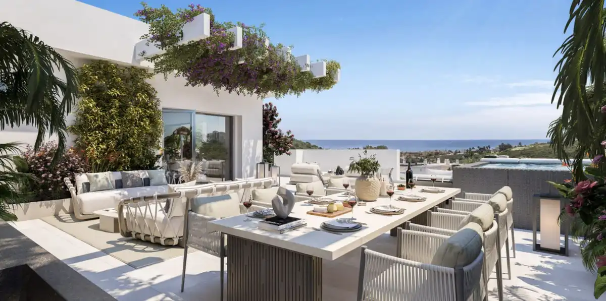 Terrassa de Apartament en venda en Casares amb Aire condicionat, Terrassa i Traster