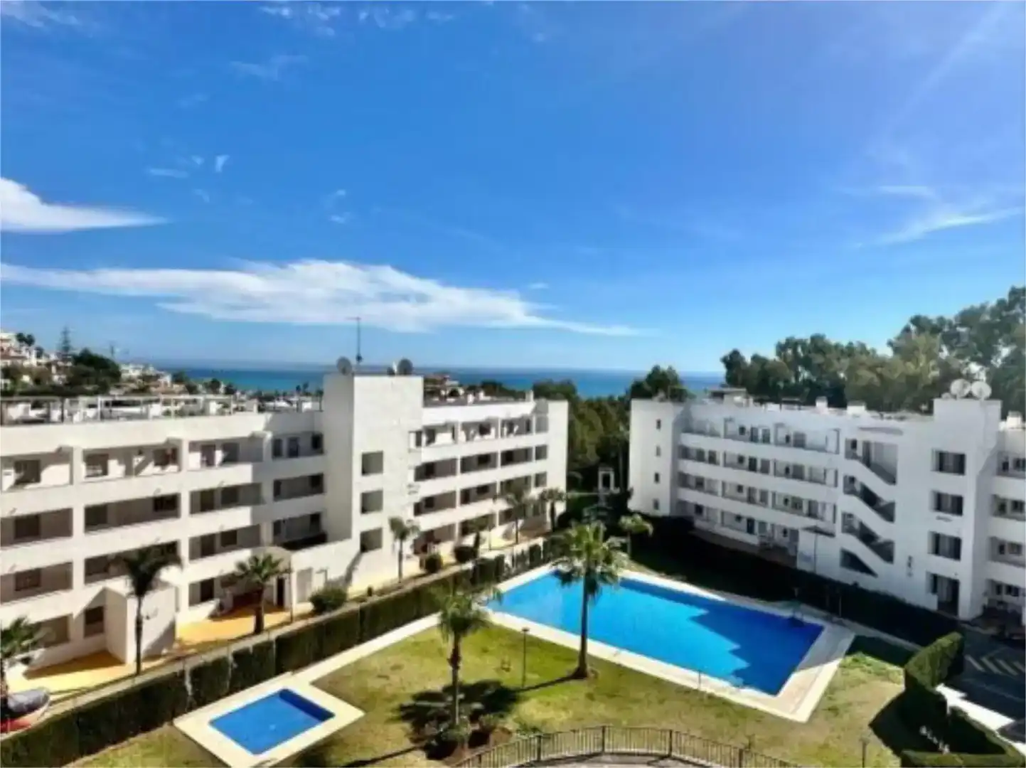 Vista exterior de Apartament de lloguer en Mijas