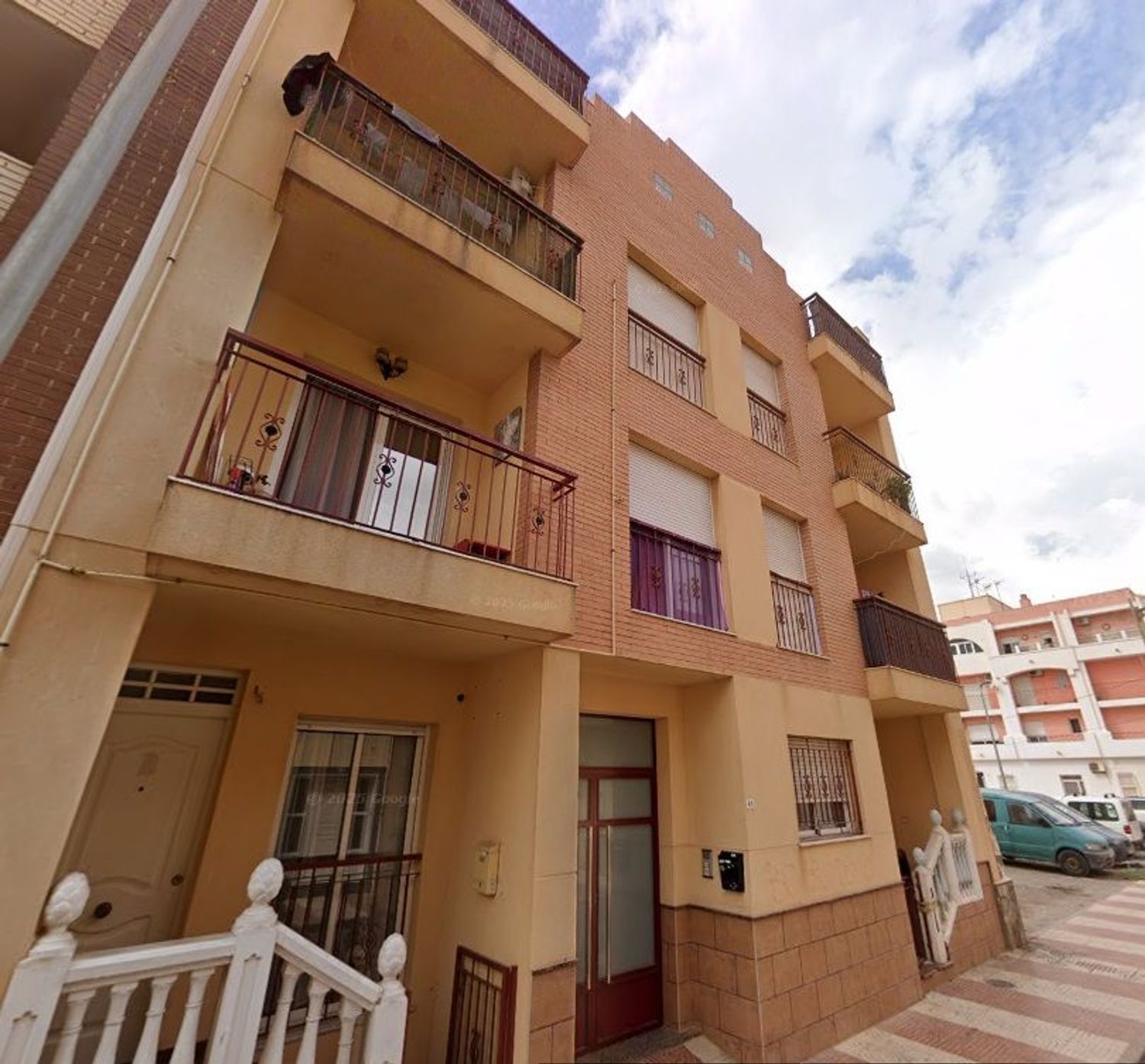 Exterior view of Flat for sale in Roquetas de Mar