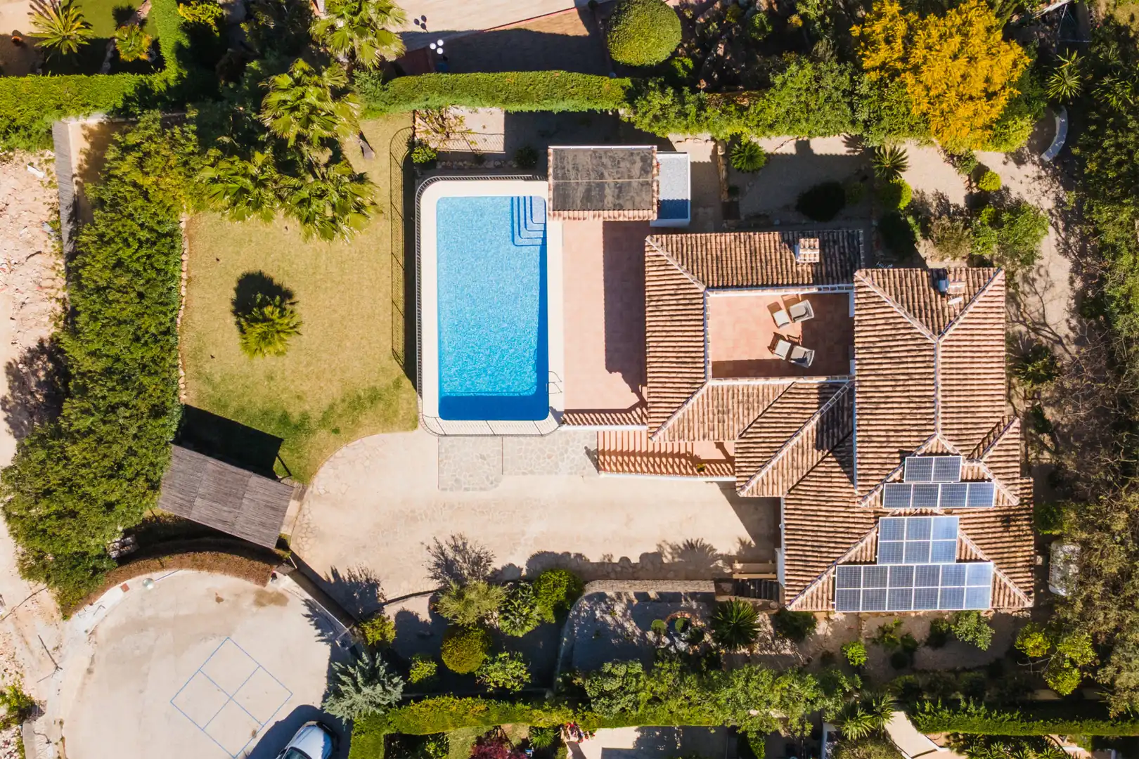 Swimming pool of Houses for sale in Jávea / Xàbia  with Air Conditioner, Heating and Private garden
