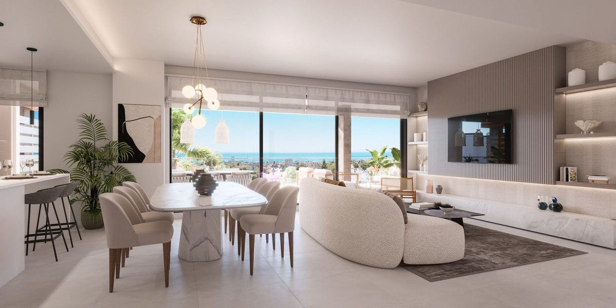 Sala d'estar de Àtic en venda en Marbella amb Piscina comunitària