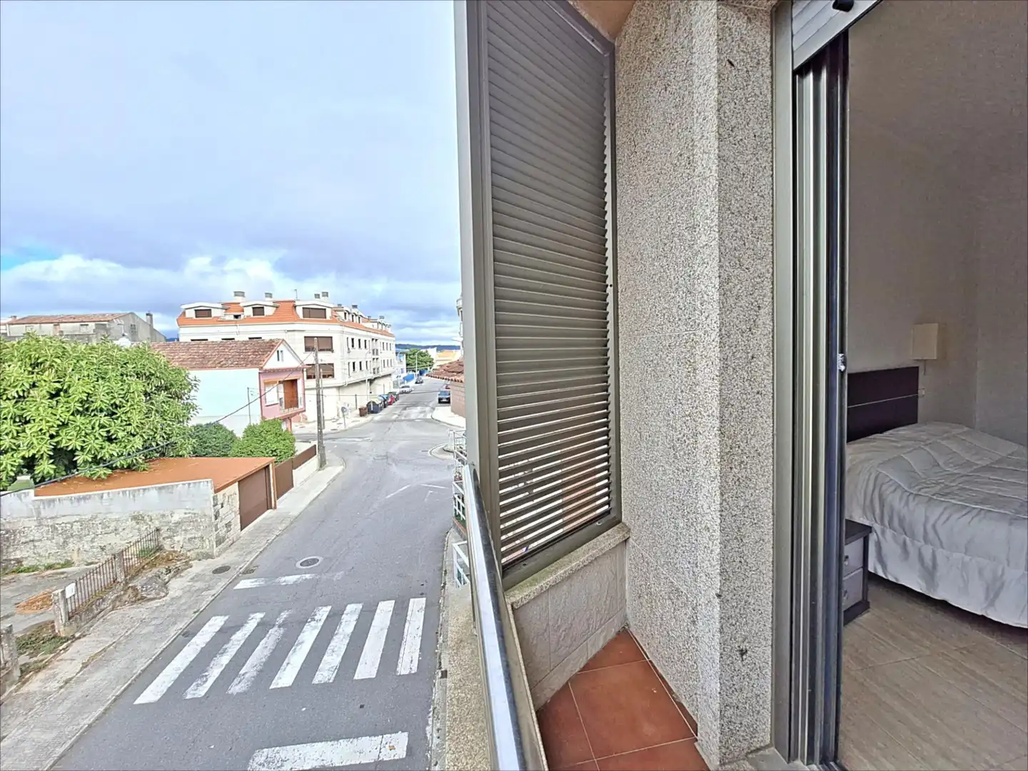 Vista exterior de Pis en venda en Vilanova de Arousa amb Traster, Moblat i Balcó