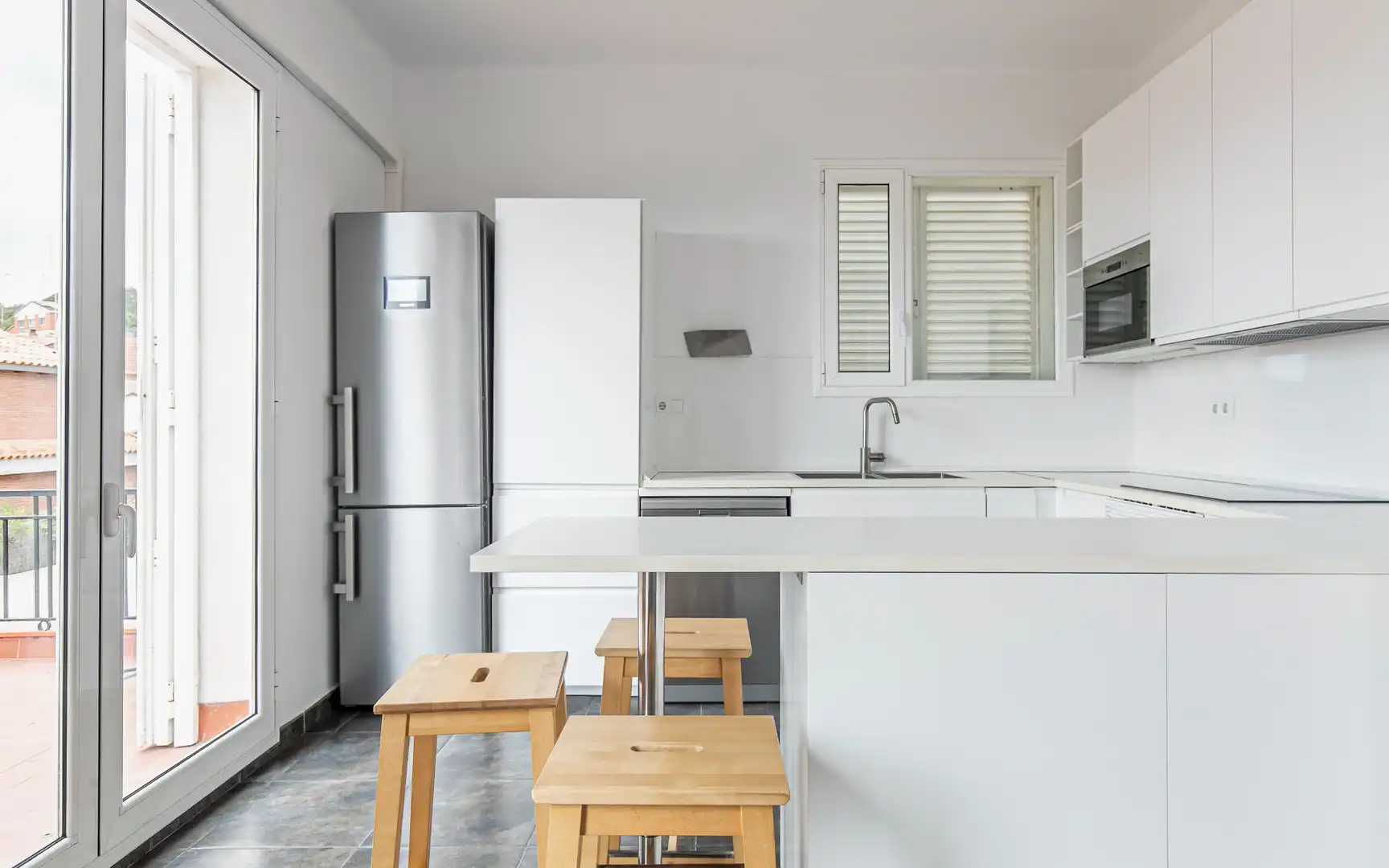 Cocina de Casa o chalet en venta en Viladecans con Aire acondicionado, Calefacción y Jardín privado