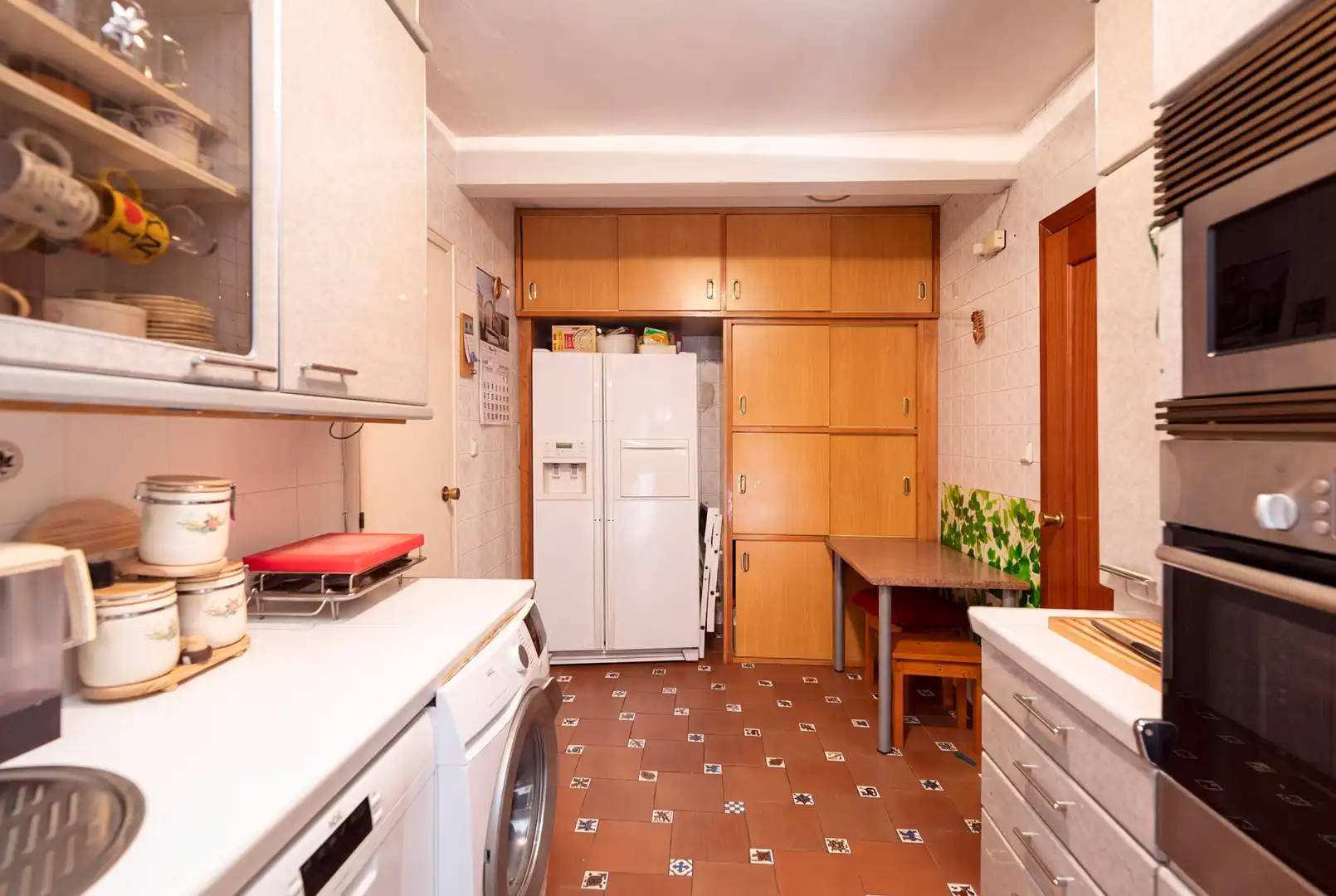 Cocina de Casa adosada en venta en Madrid con Calefacción, Jardín privado y Trastero