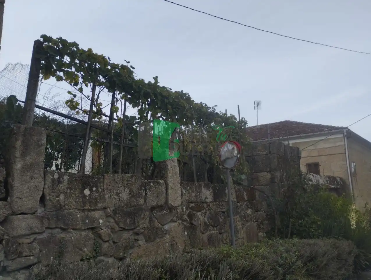 Vista exterior de Casa o chalet en venta en Punxín con Jardín privado, Amueblado y Balcón
