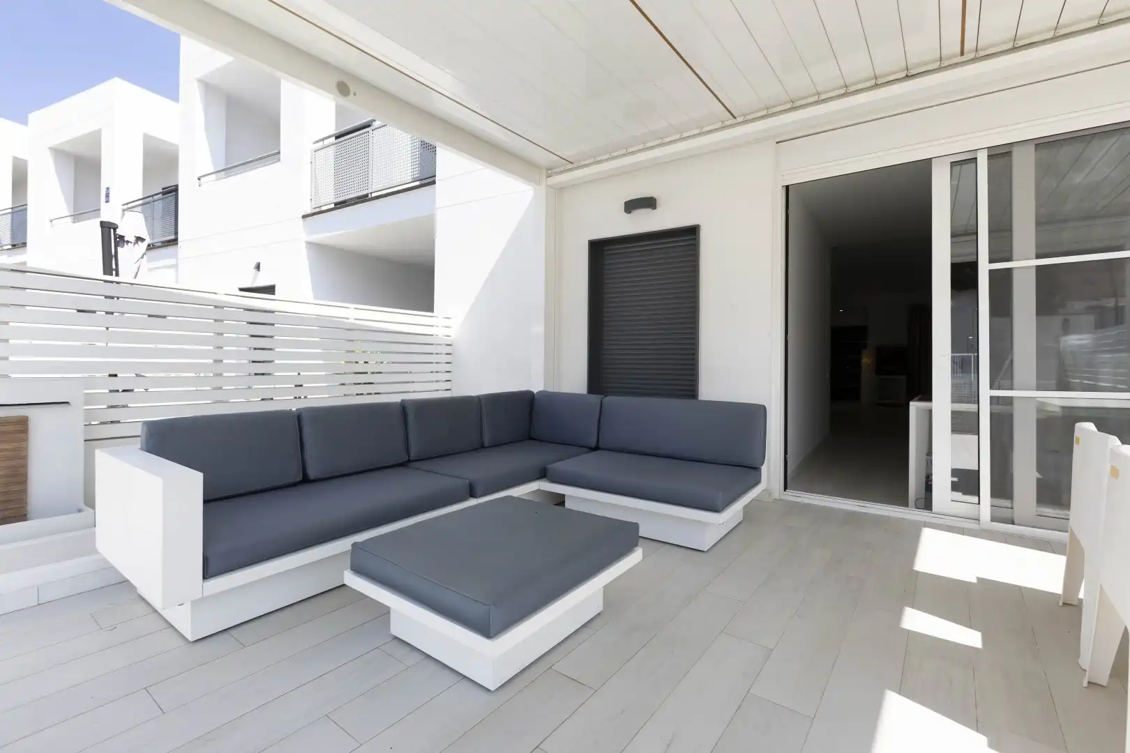 Terraza de Casa adosada en venta en San Antonio de Benagéber con Aire acondicionado, Calefacción y Terraza