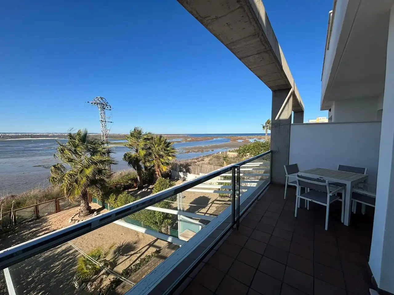 Terraza de Apartamento en venta en La Manga del Mar Menor con Aire acondicionado, Calefacción y Terraza