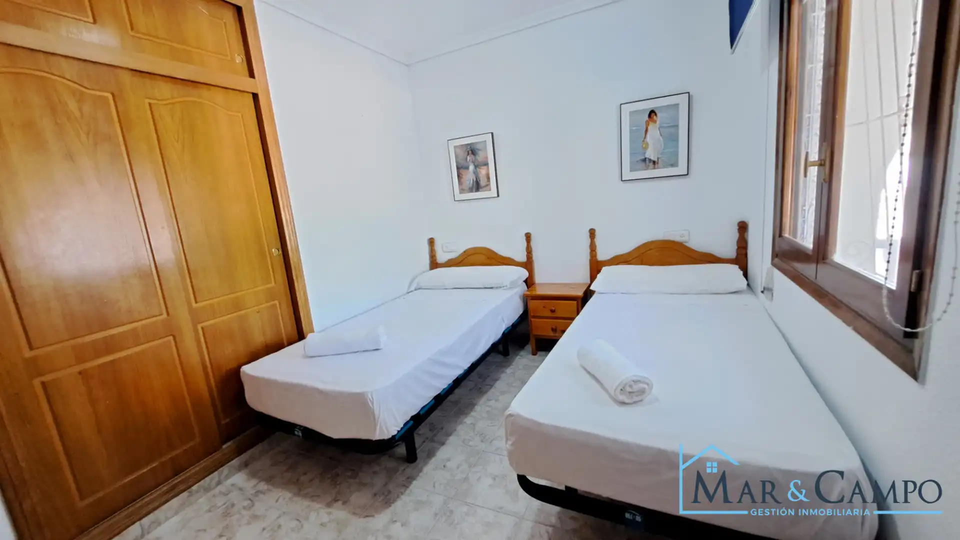 Habitación de Casa adosada en venta en Los Alcázares con Aire acondicionado, Jardín privado y Amueblado