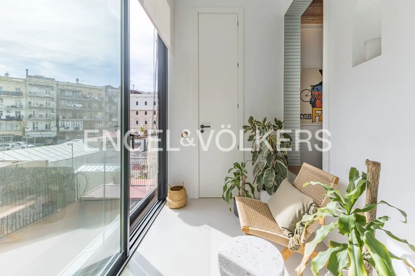 Balcony of Flat for sale in Barcelona  with Air Conditioner, Heating and Storage room