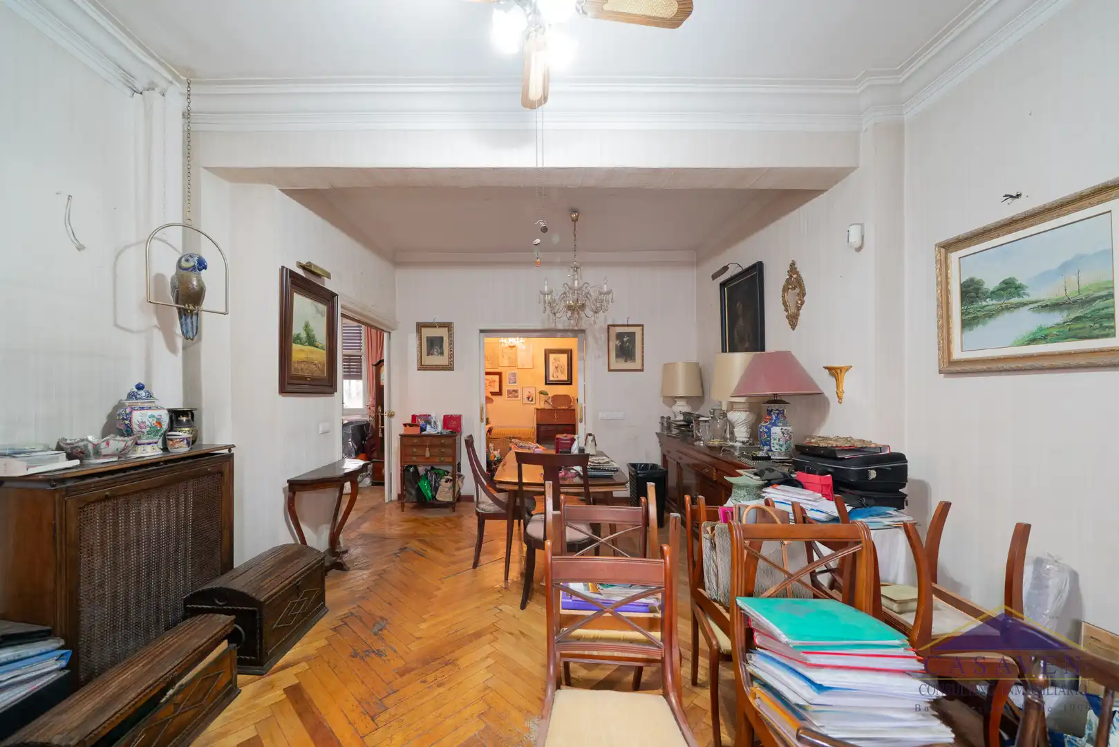 Esszimmer von Wohnung zum Verkauf in Madrid mit Heizung