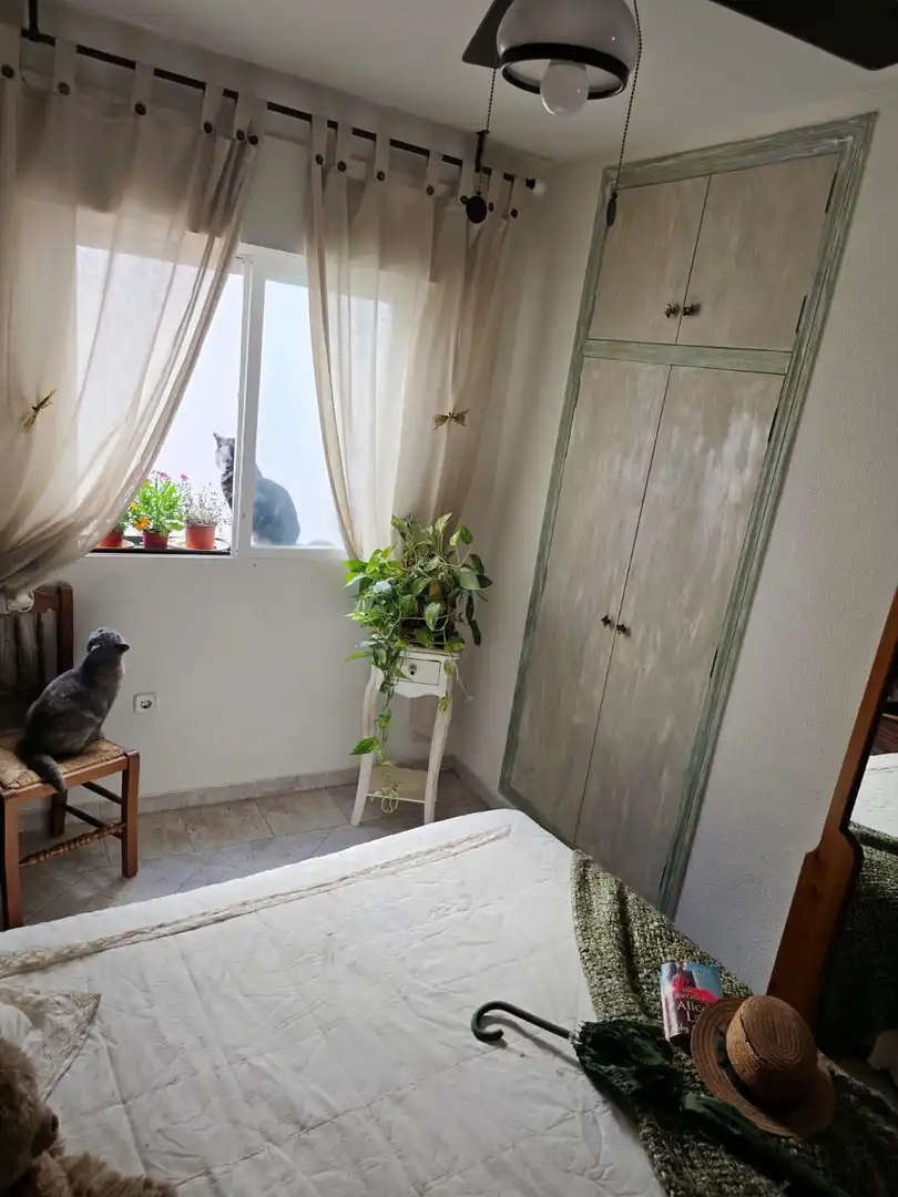 Schlafzimmer von Dachboden zum Verkauf in Murcia mit Klimaanlage und Heizung