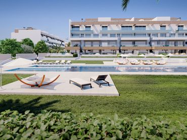 Apartamento con piscina en venta en Las Marinas / Les Marines