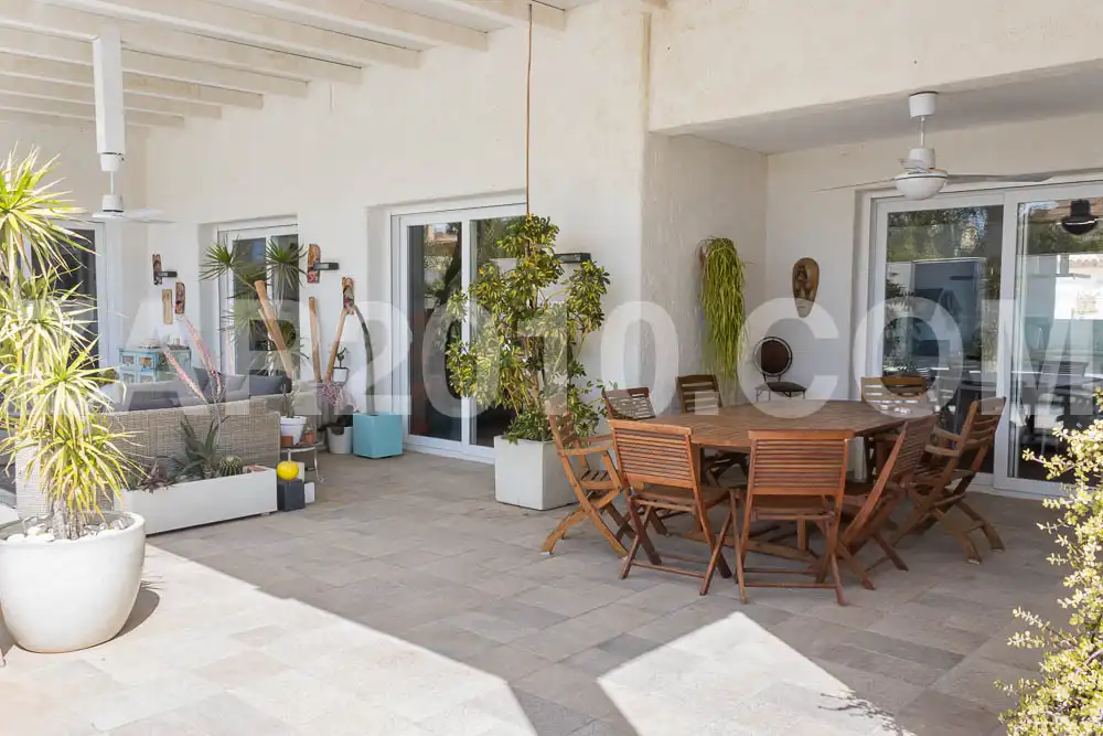 Terrassa de Casa o xalet en venda en Cuevas del Almanzora amb Calefacció, Jardí privat i Terrassa
