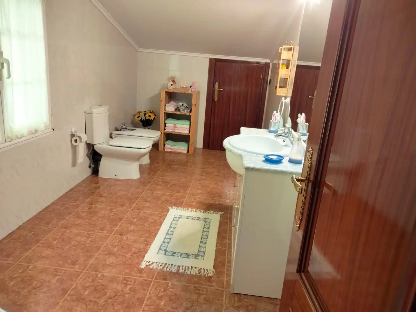 Baño de Casa o chalet en venta en Arrankudiaga / Zollo con Calefacción, Jardín privado y Trastero