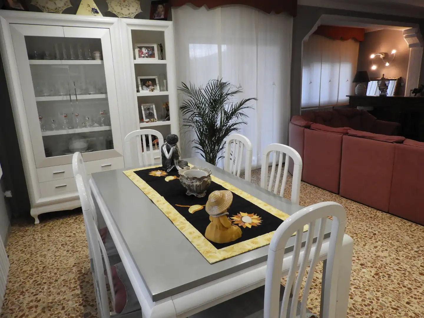 Esszimmer von Haus oder Chalet zum Verkauf in Castellar del Vallès mit Klimaanlage, Heizung und Privatgarten