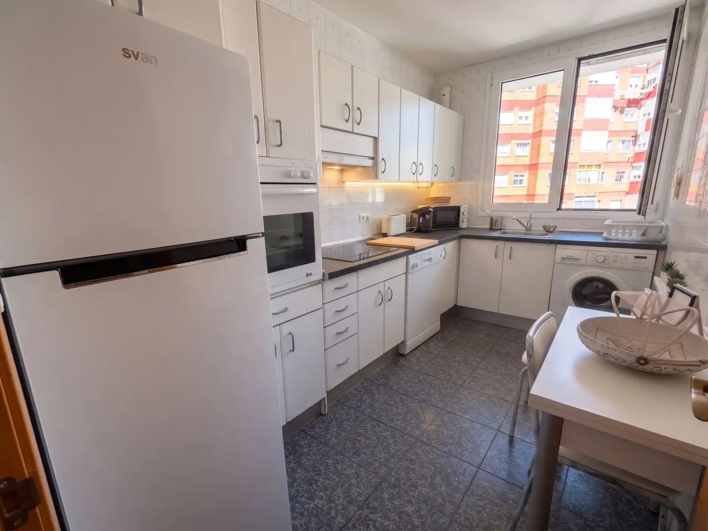 Küche von Wohnung zur Miete in Valladolid mit Heizung, Terrasse und Möbliert