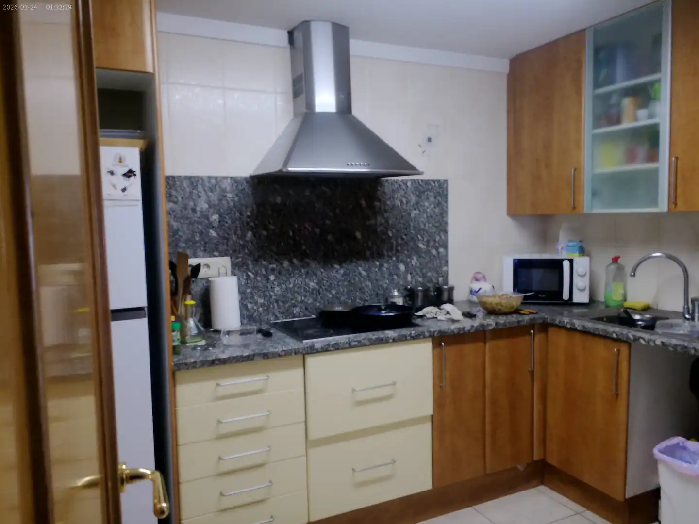 Kitchen of Attic for sale in Figueres  with Heating, Terrace and Furnished