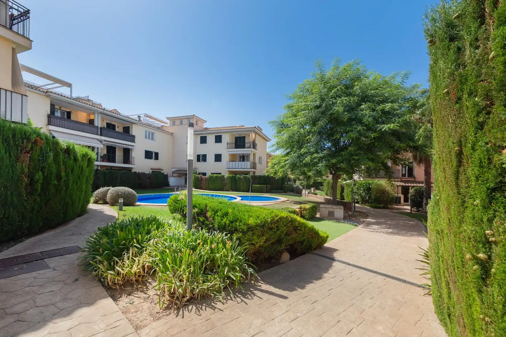 Exterior view of Flat for sale in Llucmajor  with Air Conditioner, Heating and Private garden