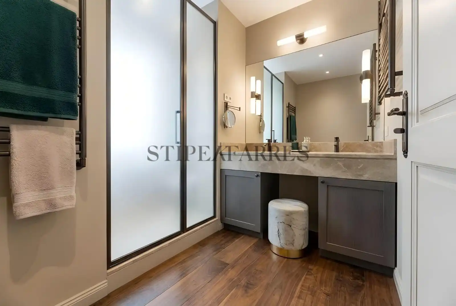 Baño de Piso de alquiler en Barcelona con Aire acondicionado, Calefacción y Terraza