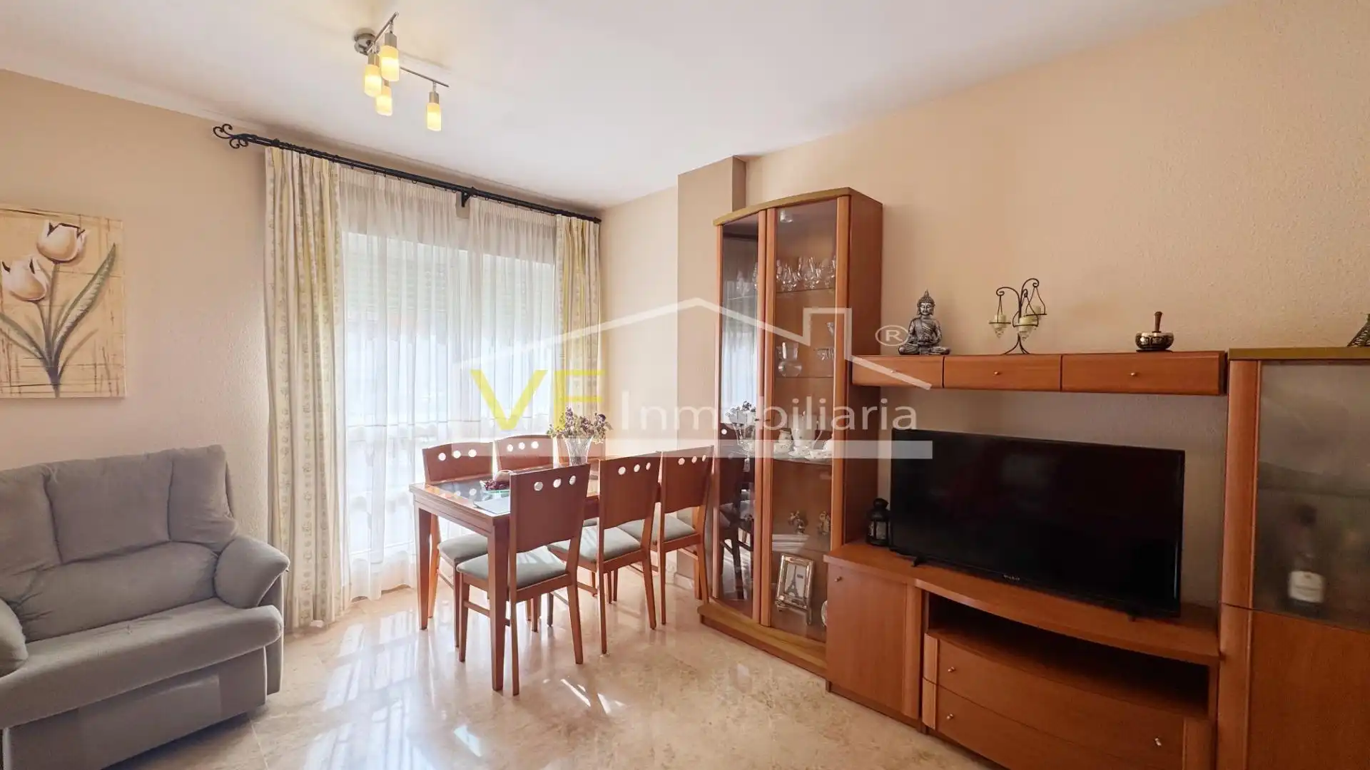 Sala de estar de Piso en venta en Málaga con Aire acondicionado, Jardín privado y Terraza