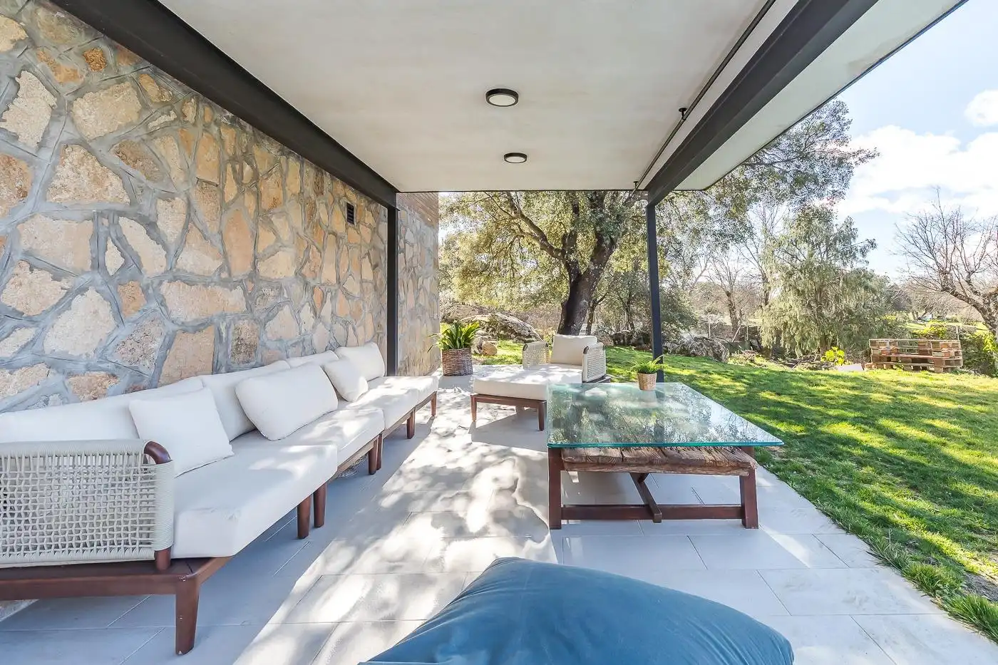 Terraza de Casa o chalet en venta en El Escorial con Calefacción, Jardín privado y Terraza