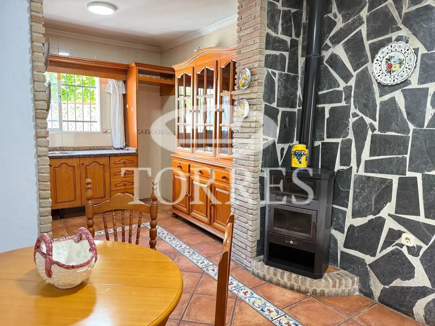 Cocina de Casa adosada en venta en Málaga con Terraza, Balcón y Piscina comunitaria