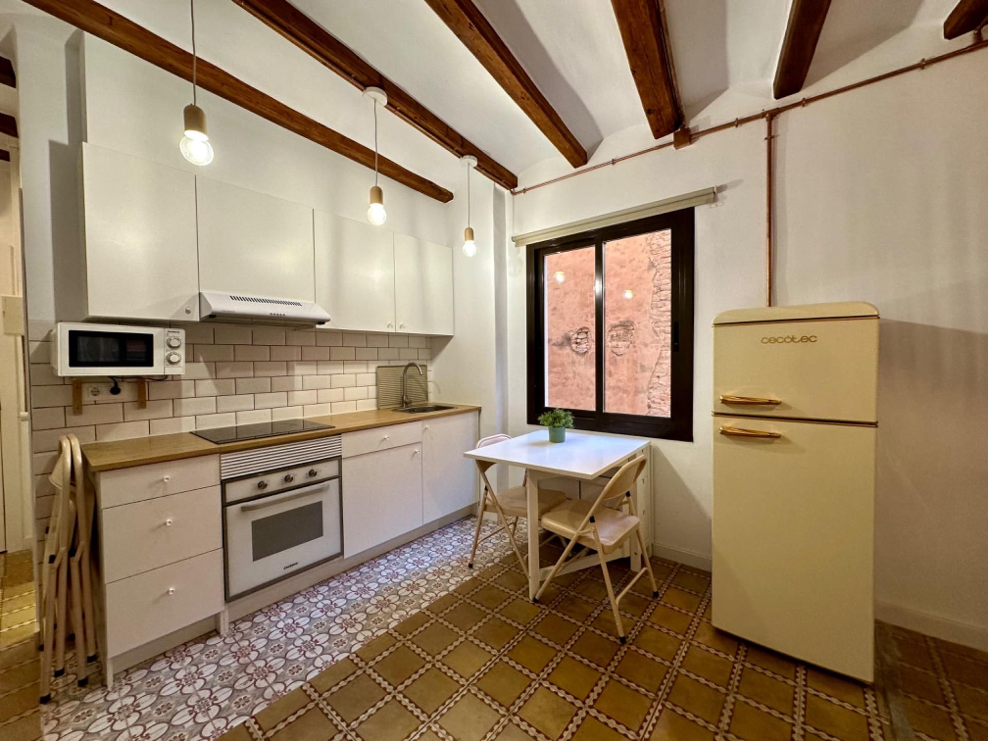 Kitchen of Loft to rent in Tortosa  with Air Conditioner and Balcony