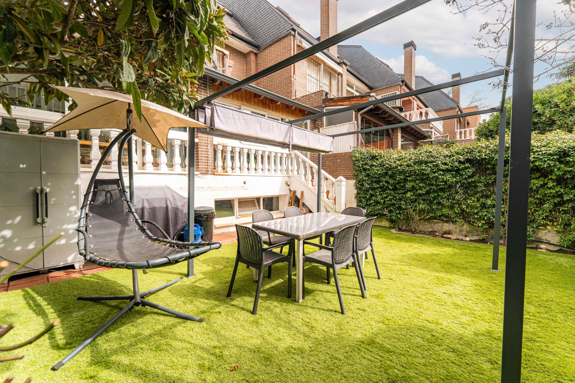 Terraza de Casa adosada en venta en Torrelodones con Balcón