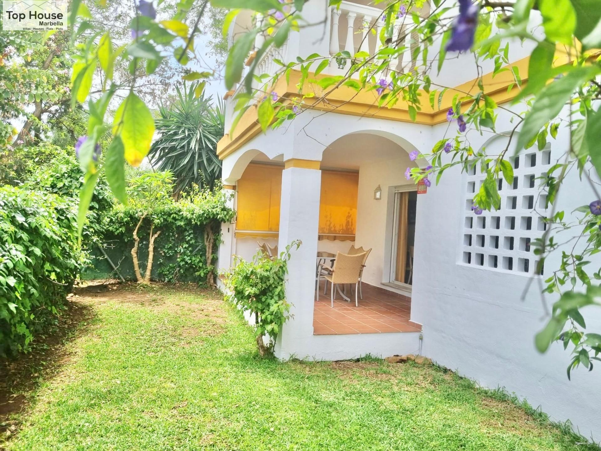 Jardí de Planta baixa de lloguer en Marbella amb Aire condicionat, Jardí privat i Terrassa