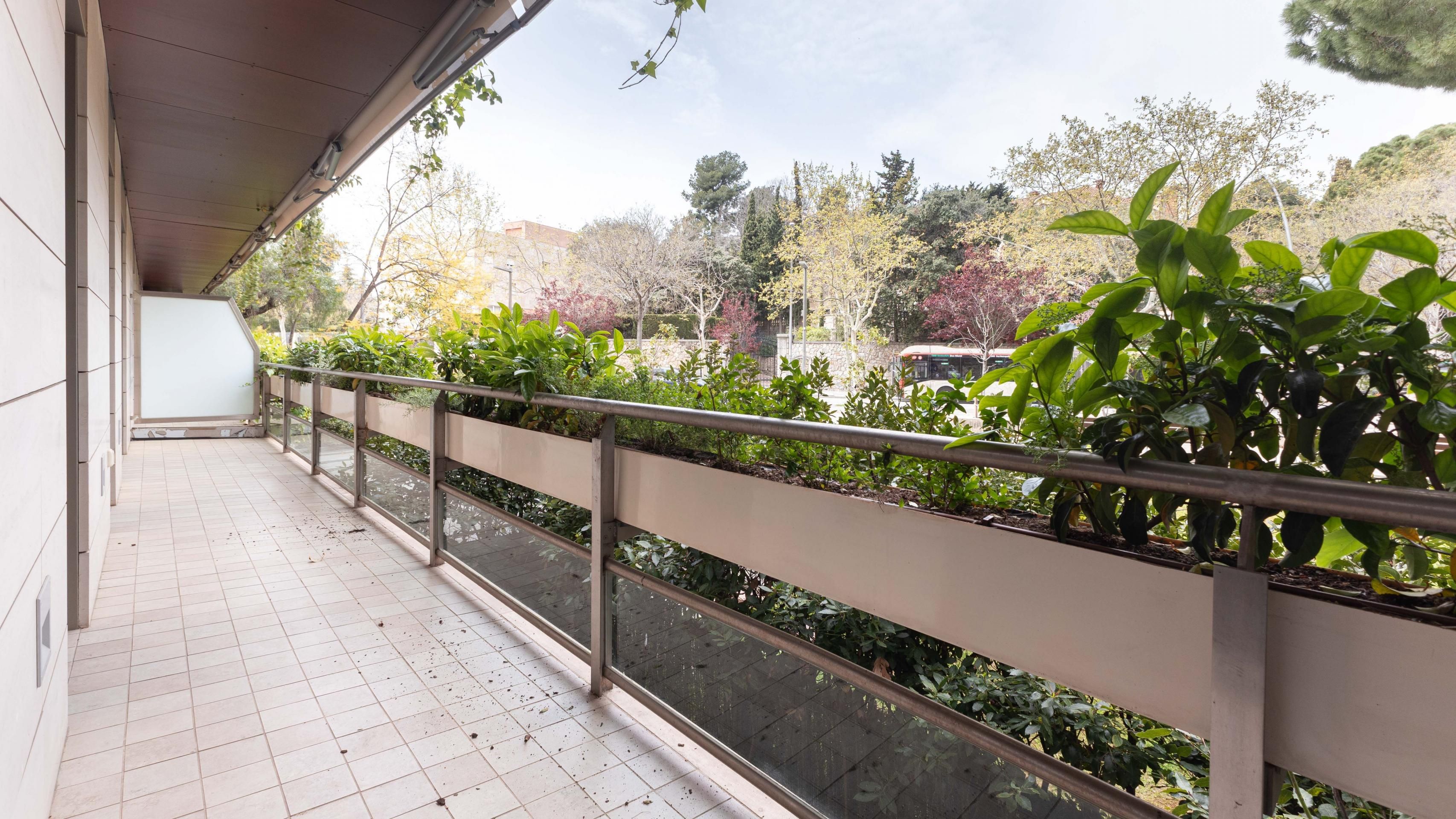 Terrace of Flat to rent in  Barcelona Capital  with Private garden, Terrace and Storage room