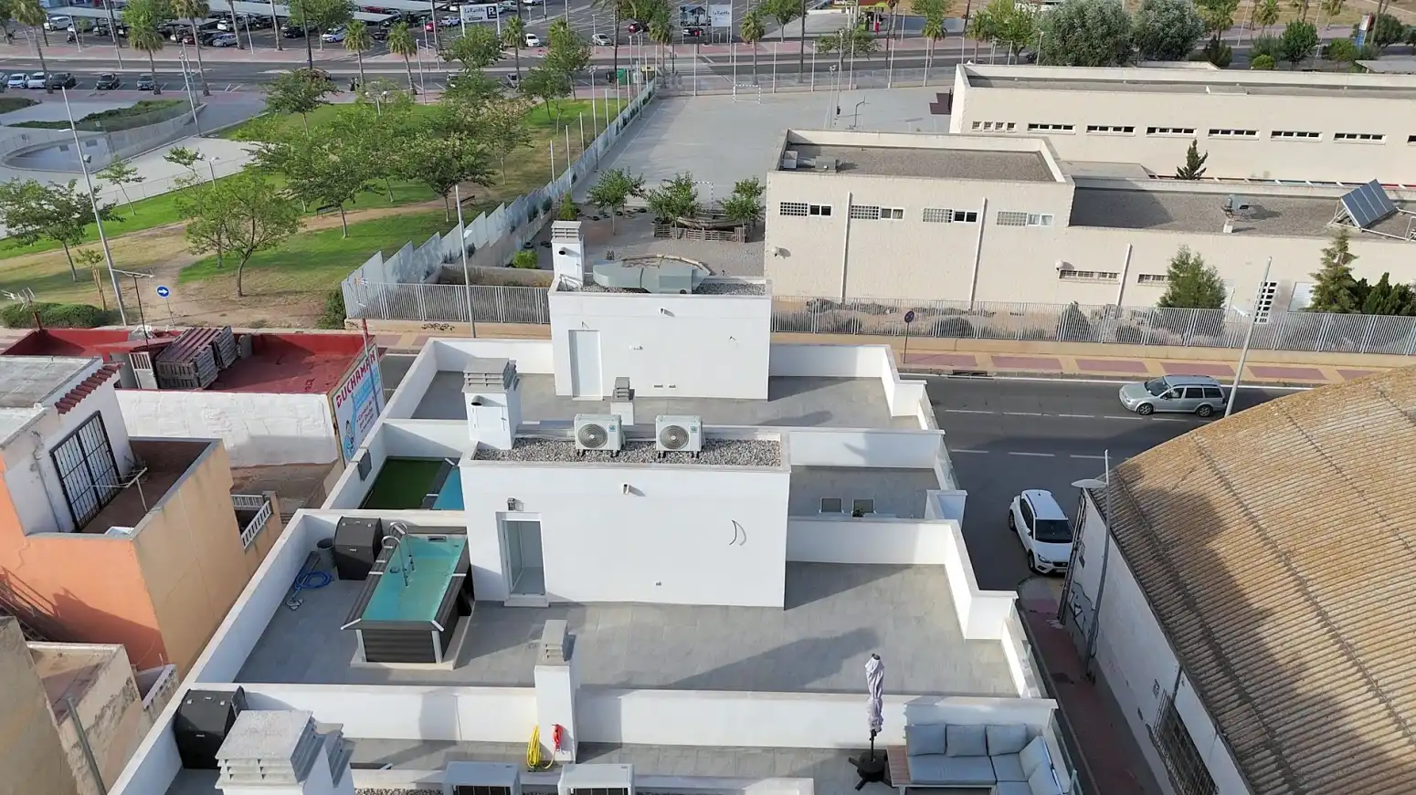 Vista exterior de Casa o chalet en venta en Cartagena