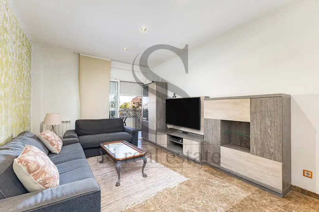 Living room of Flat for sale in Barcelona  with Air Conditioner, Heating and Terrace