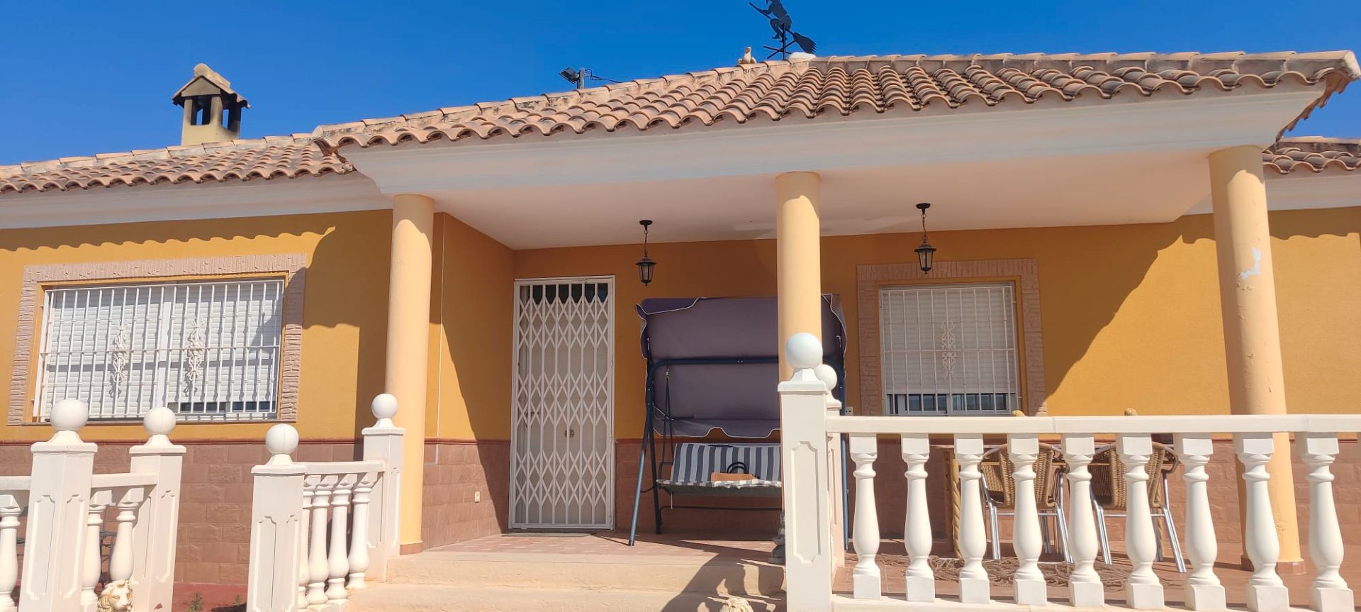 Exterior view of House or chalet to rent in Fortuna  with Air Conditioner, Private garden and Swimming Pool