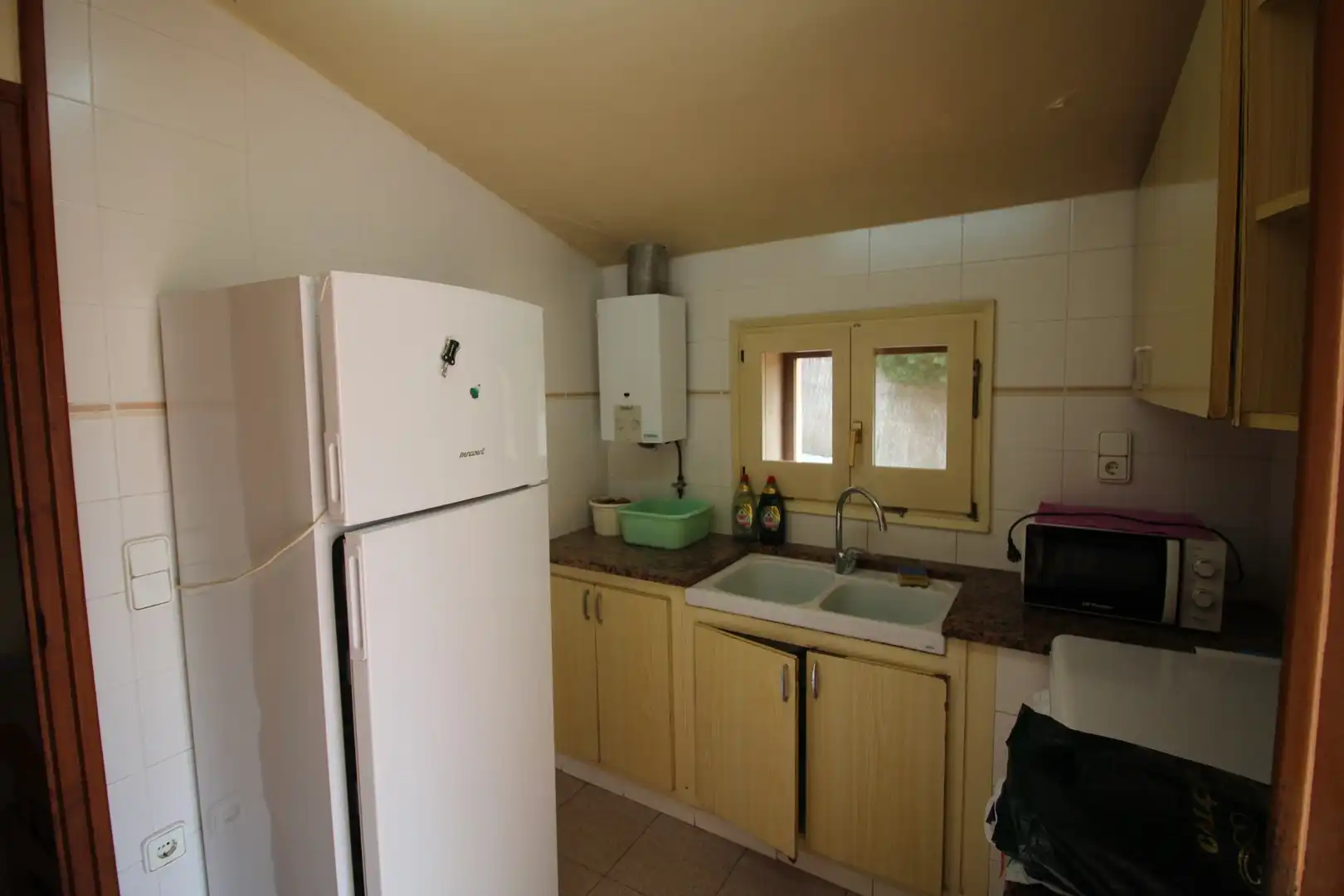 Cocina de Casa o chalet en venta en Vilamaniscle con Terraza y Amueblado