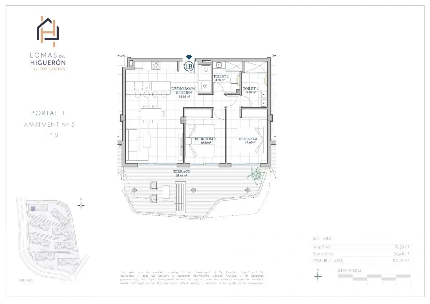 Apartment mit Pool zum Verkauf in Avenida ur-5 reserva del higueron, imagen 12