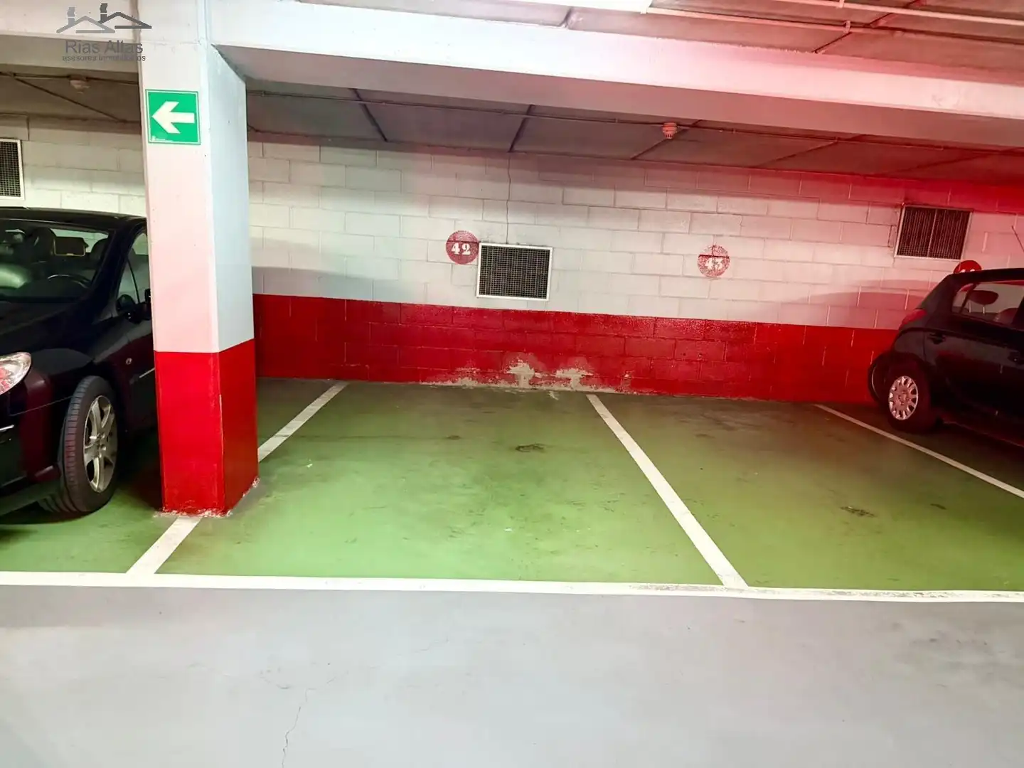 Parking of Flat for sale in A Coruña Capital   with Heating and Furnished