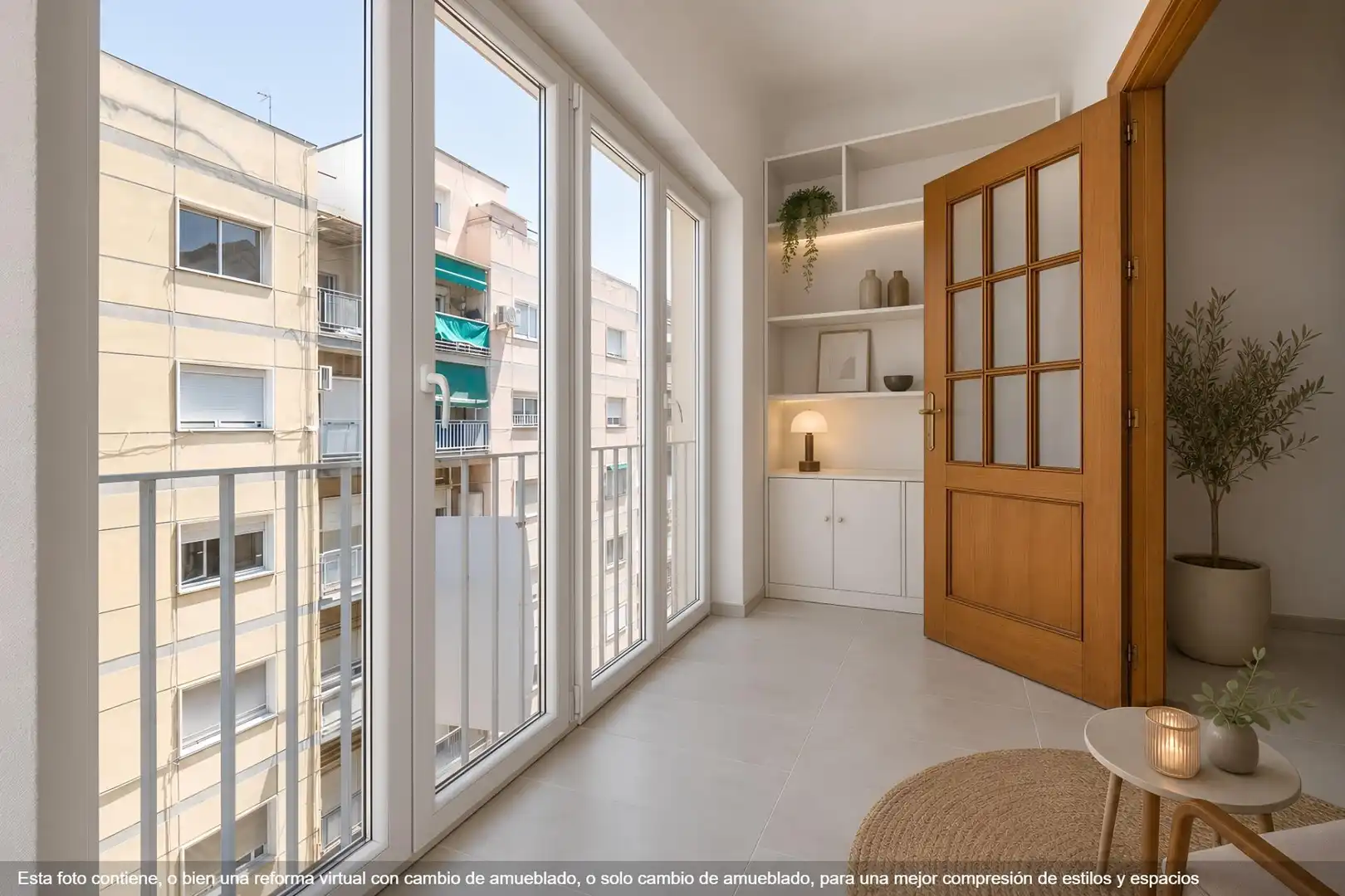 Balcony of Flat for sale in Granada  with Heating and Terrace