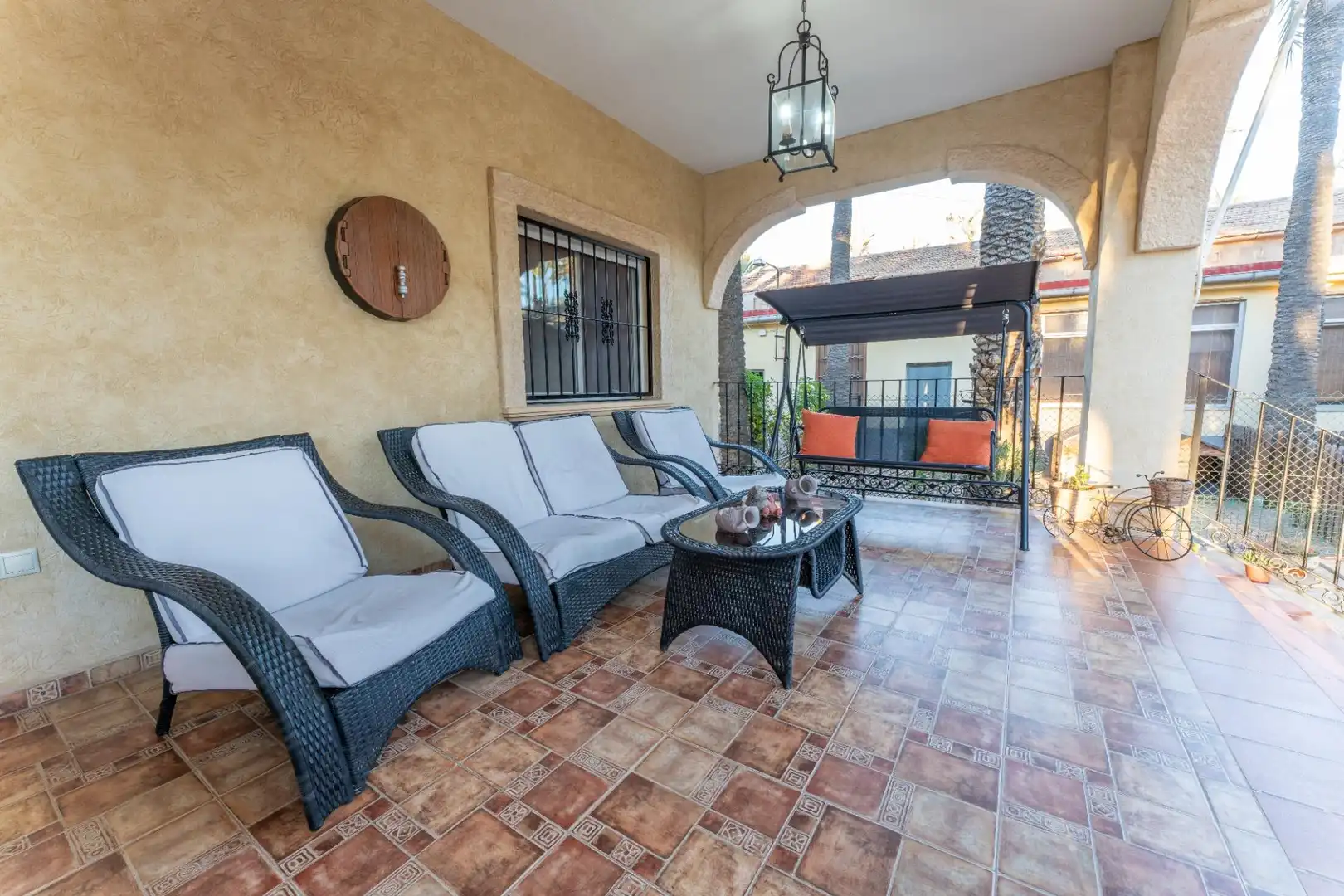Terraza de Casa o chalet en venta en Elche / Elx con Aire acondicionado, Jardín privado y Terraza