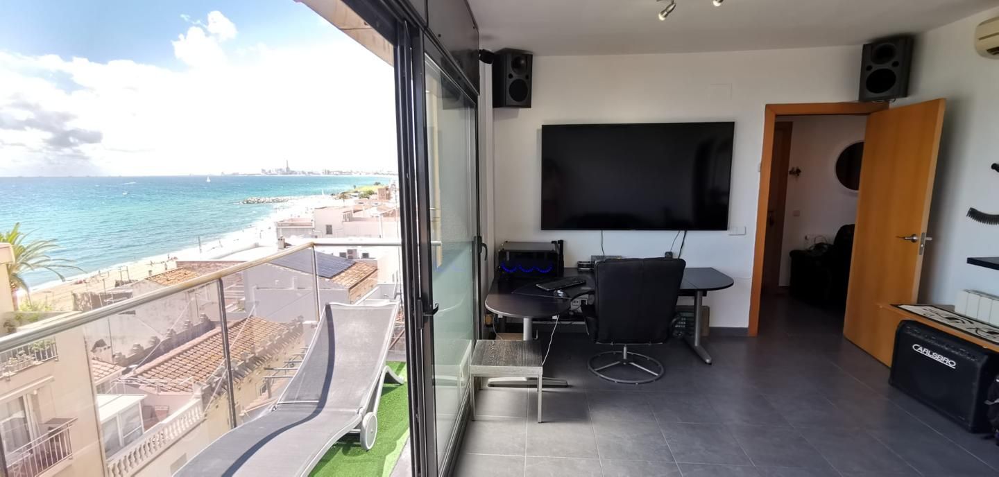 Balcony of Flat for sale in Montgat  with Air Conditioner, Heating and Parquet flooring