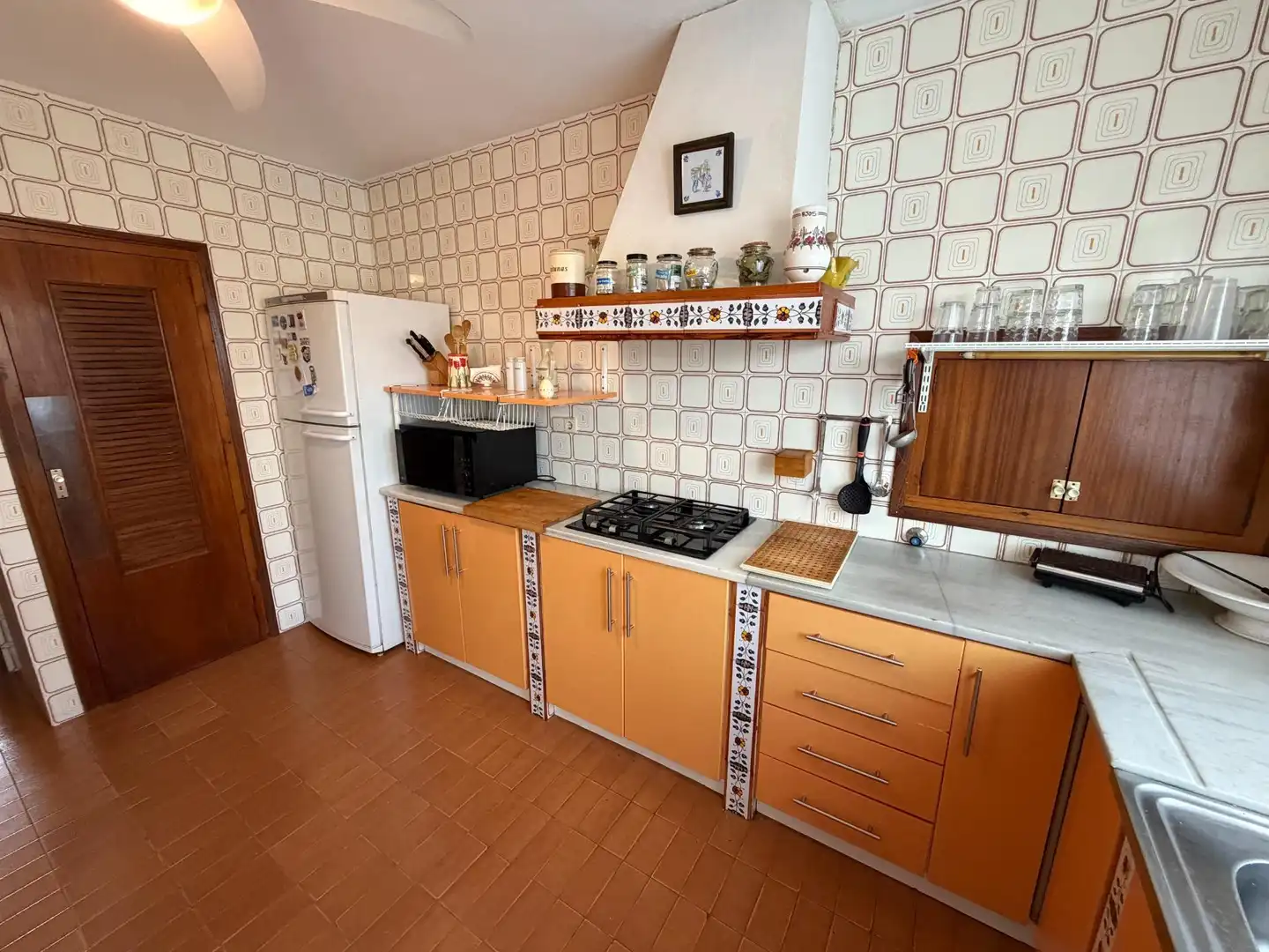 Cocina de Casa o chalet en venta en Náquera con Aire acondicionado, Jardín privado y Terraza