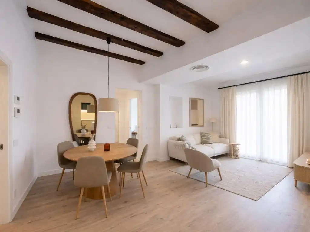 Living room of Flat for sale in Vilafranca del Penedès  with Air Conditioner, Heating and Oven