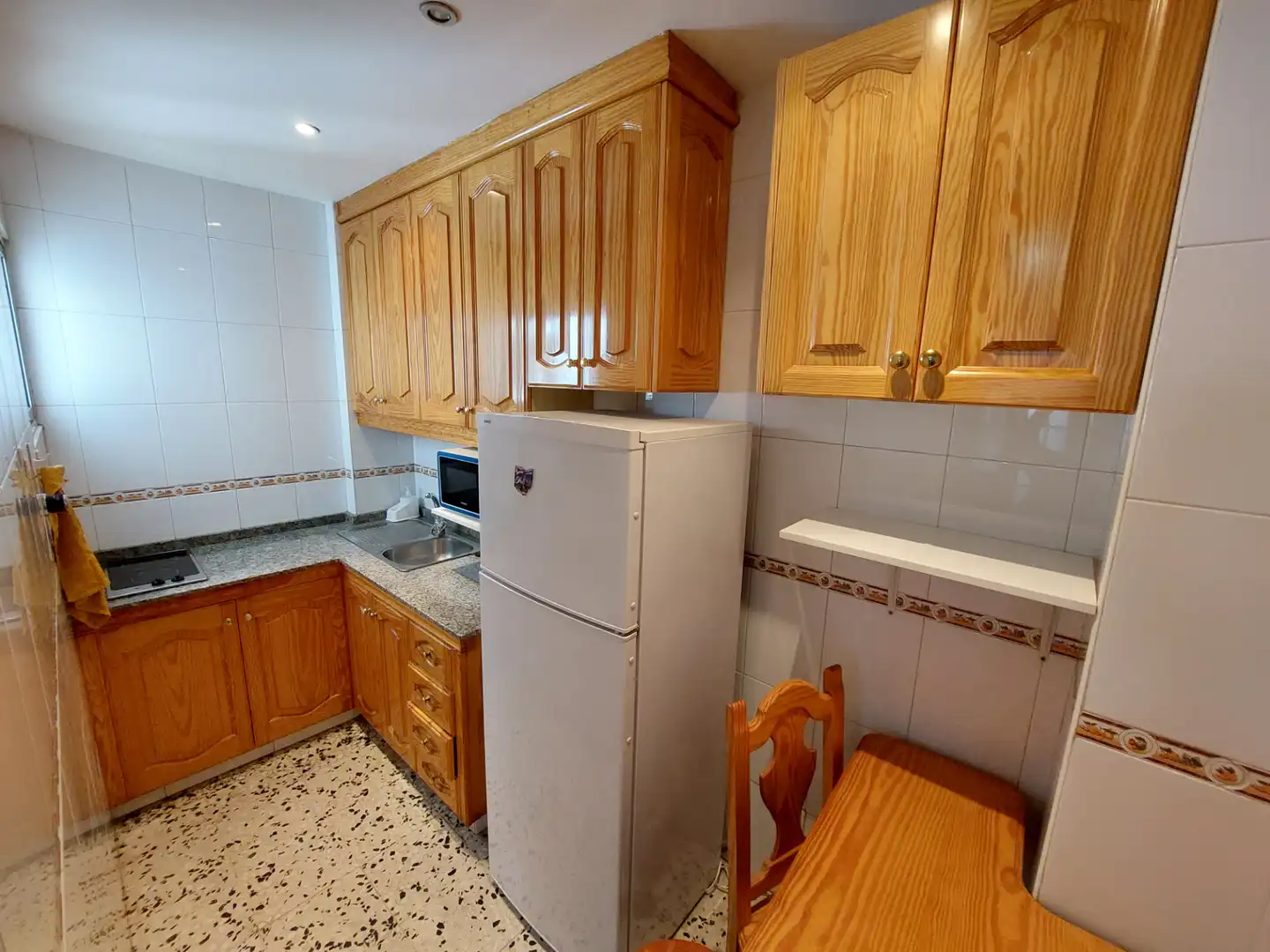 Kitchen of Apartments for rent in Las Palmas de Gran Canaria  with Furnished, Washing machine and Microwave