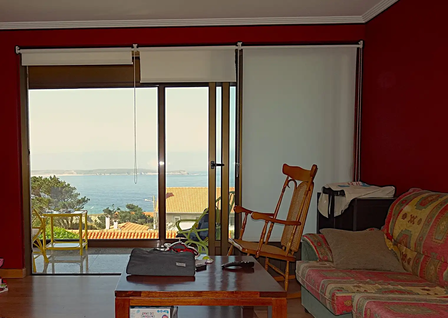 Sala d'estar de Casa o xalet en venda en Valdoviño amb Calefacció, Jardí privat i Parquet